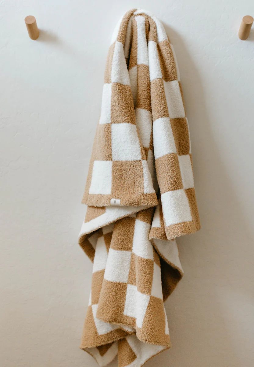 Checker Board Blanket | Forever French