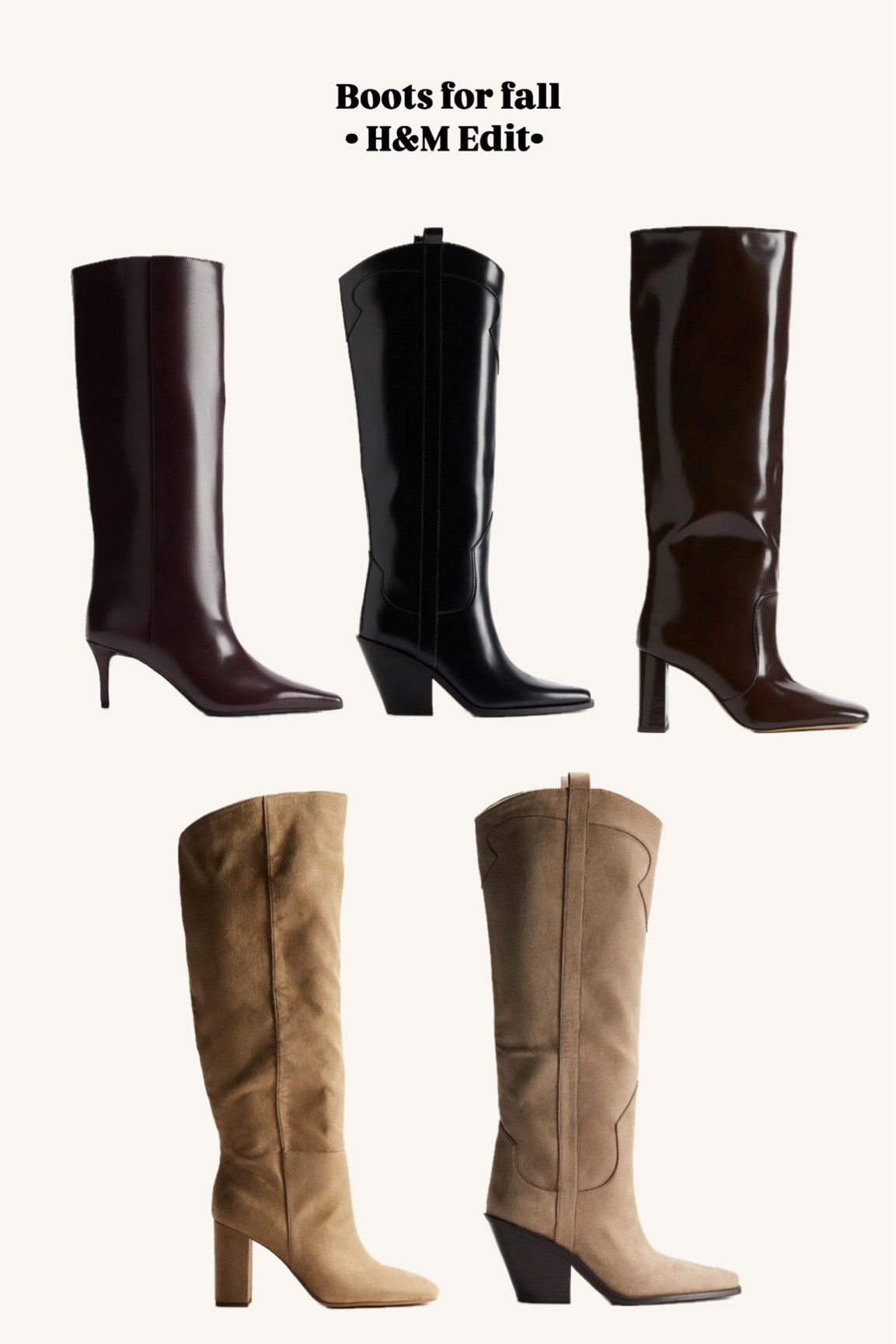 Affordable boots for this seasons 🍂 #autmn #fall #boots

#LTKautumn