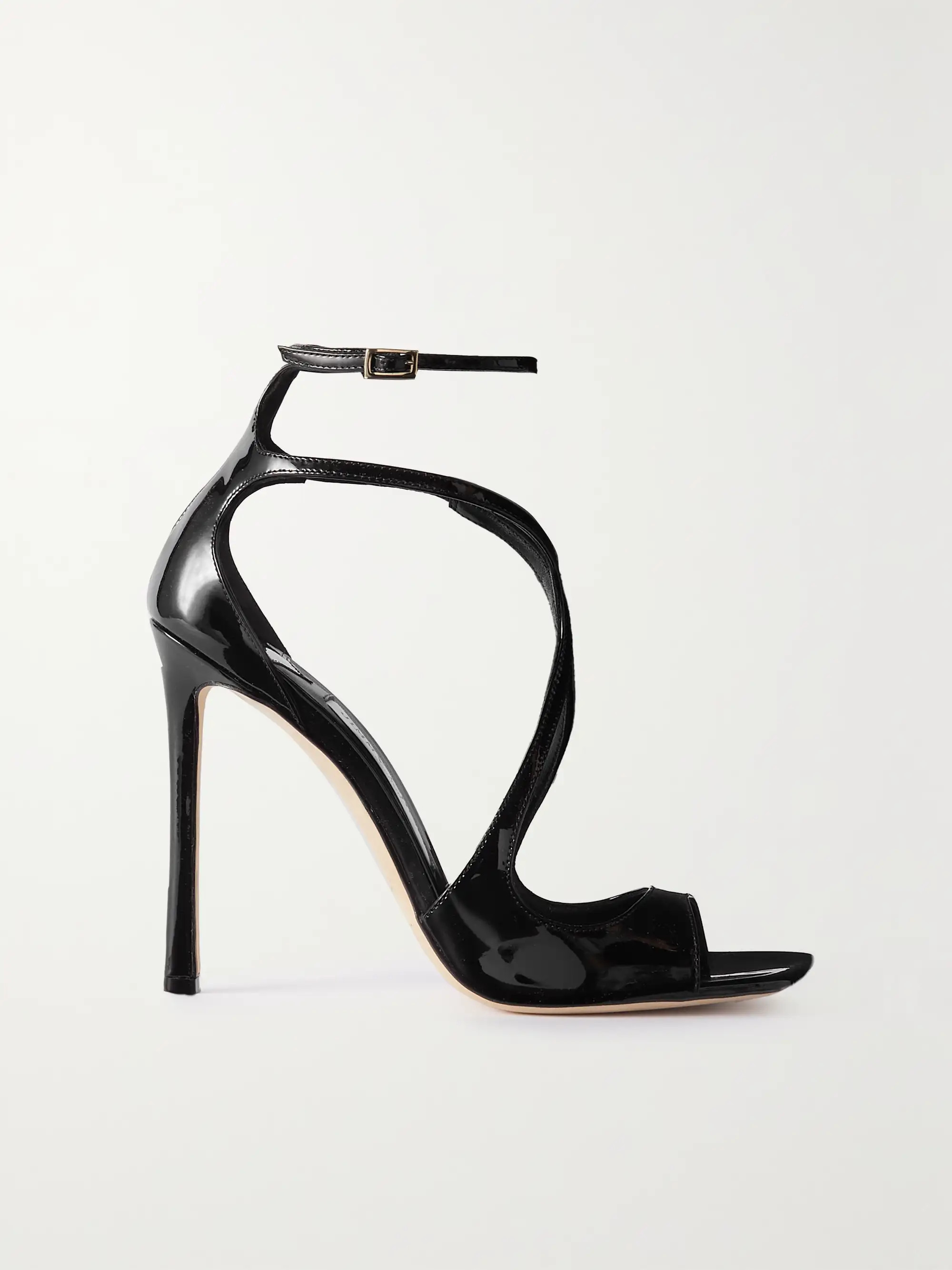Azia 110 patent-leather sandals | NET-A-PORTER (UK & EU)