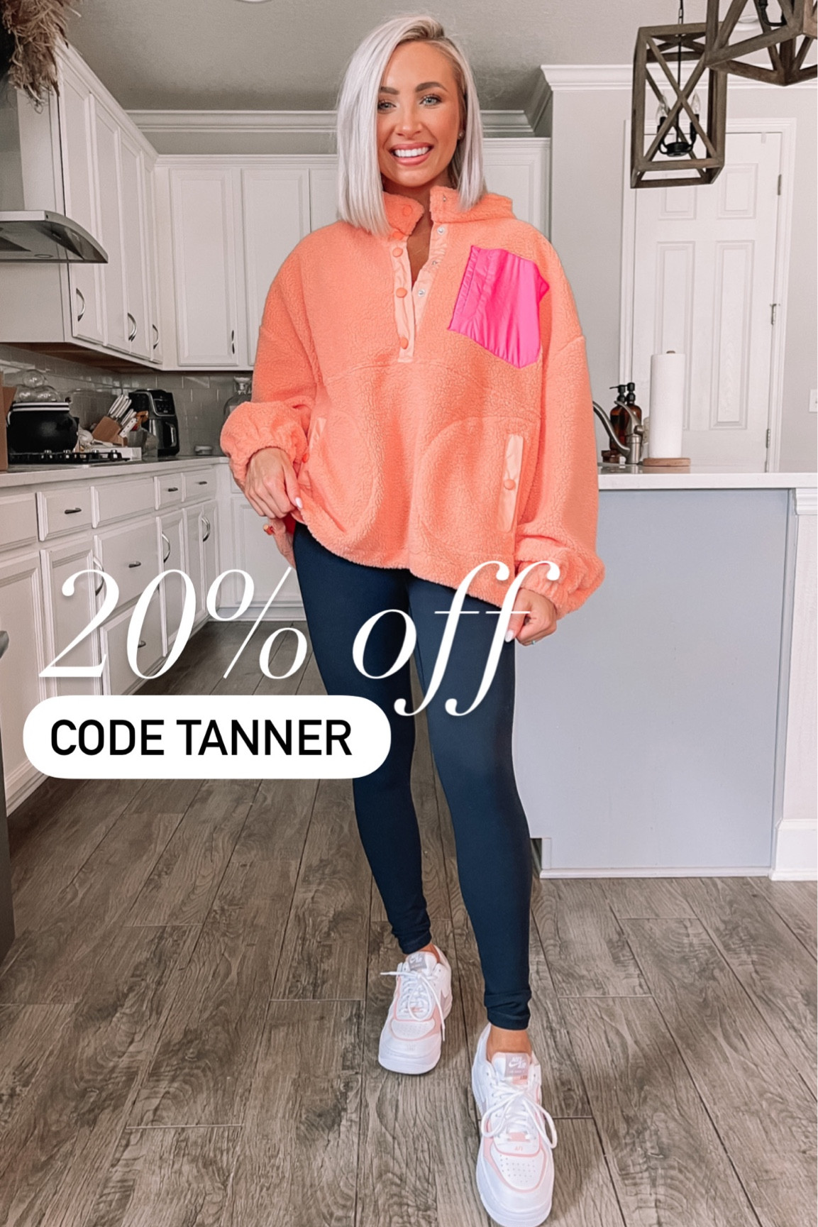 Code TANNER for 20% off my sherpa button up (small) and my high waist leggings (small) #activewear #pinklily 

#LTKunder50 #LTKstyletip #LTKSeasonal