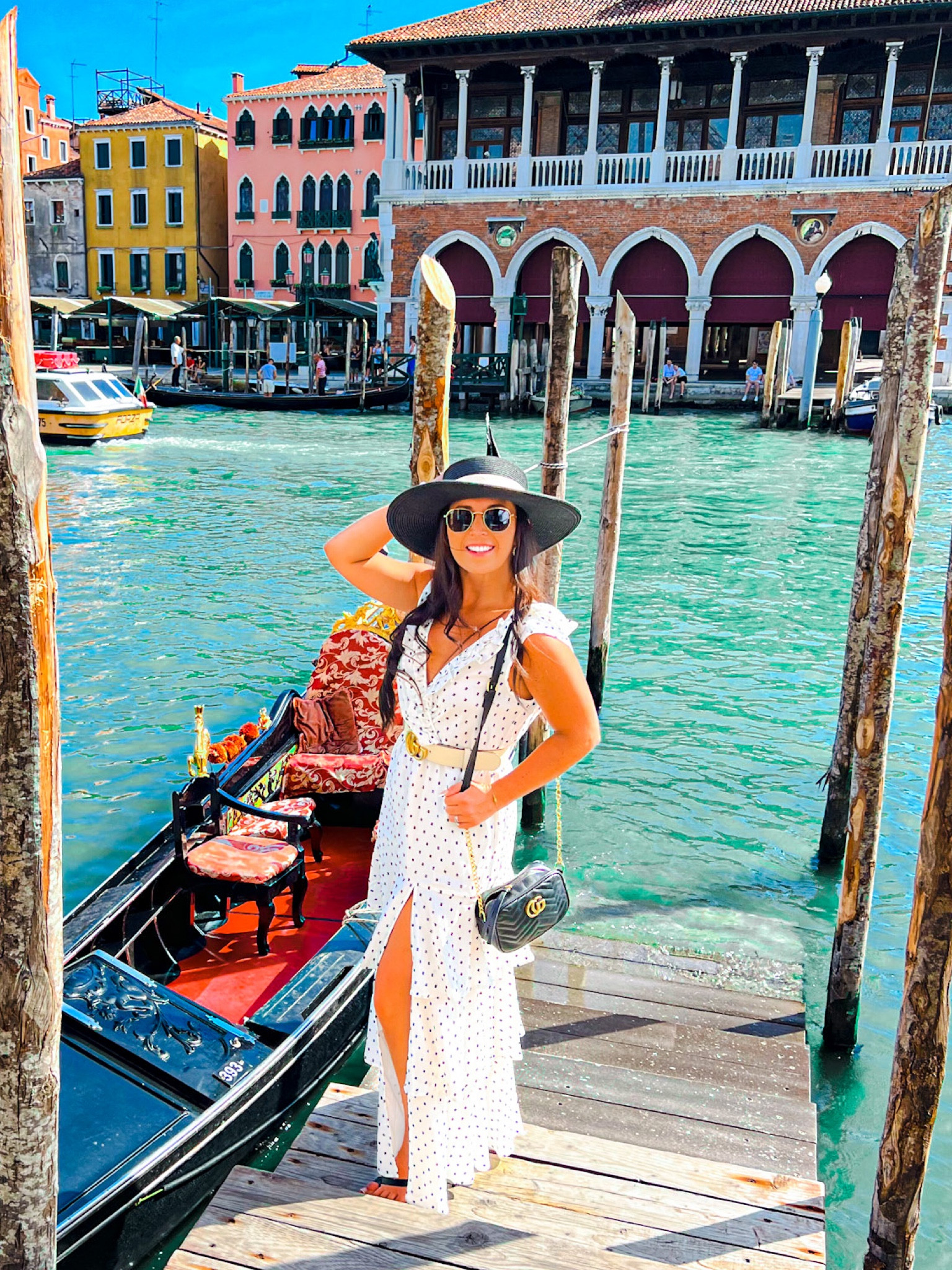 Key pieces to go from roaming the canals to romantic nights in VENICE 🇮🇹🫶

This dress from lulus gives major Venice vibes! It runs big, I ordered an X-Small and belted it to give a more fitted look! Unfortunately the dress is out of stock currently but make sure you get on the restock list! 

#LTKFind #LTKsalealert #LTKtravel