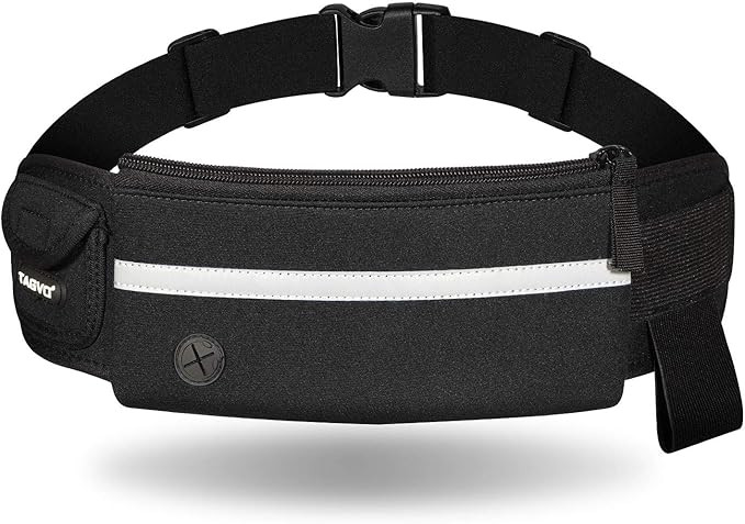 TAGVO Running Waist Pack with Adjustable Elastic Strap Suitable for All Women Men Anti-Bouncing S... | Amazon (US)