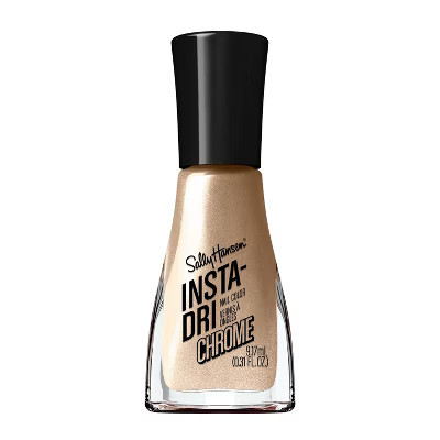 Sally Hansen Insta-Dri Nail Polish - Chrome & Special Effects - 128 Lustrous Gold - 0.31 fl oz | Target