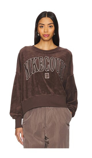 Heritage Fleece Crew in Black, Flat Pewter, & White | Revolve Clothing (Global)