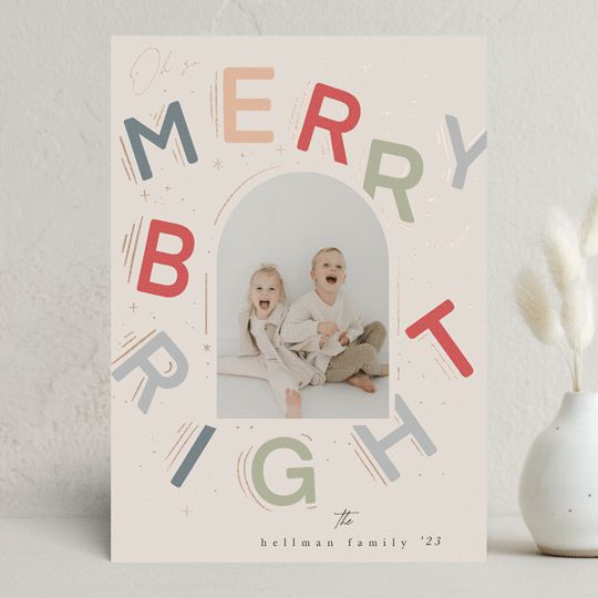 Merry & Bright Stars | Minted