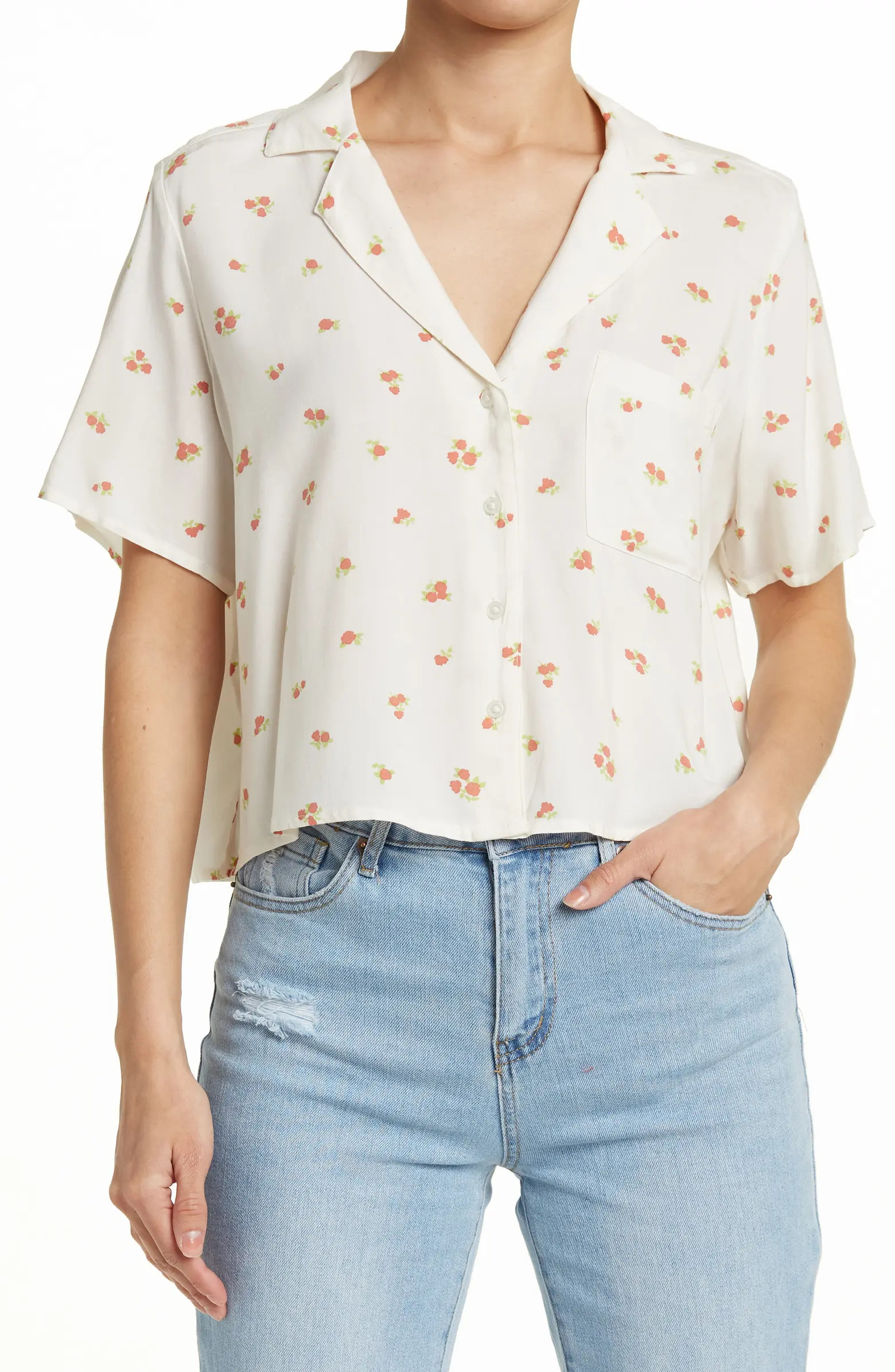 Sustainable Camp Shirt | Nordstrom Rack