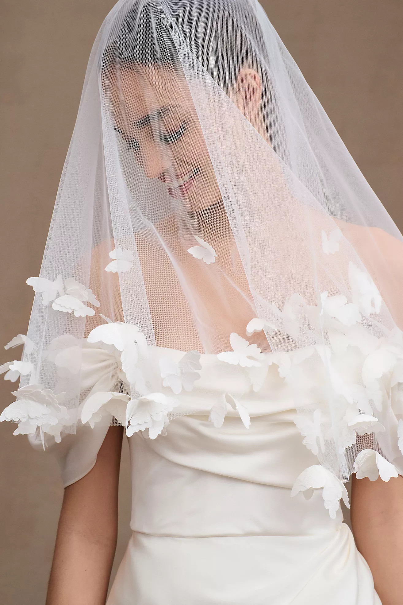 Society James Butterfly Veil | Anthropologie (US)