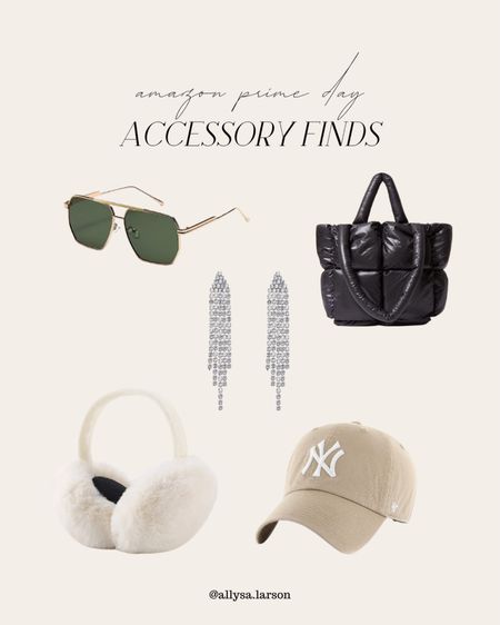 amazon finds, prime day, accessories, sunglasses, bags, hat, headphones, silver earrings, neutral outfit, outfit inspo, style inspo

#LTKxPrimeDay #LTKstyletip #LTKFind