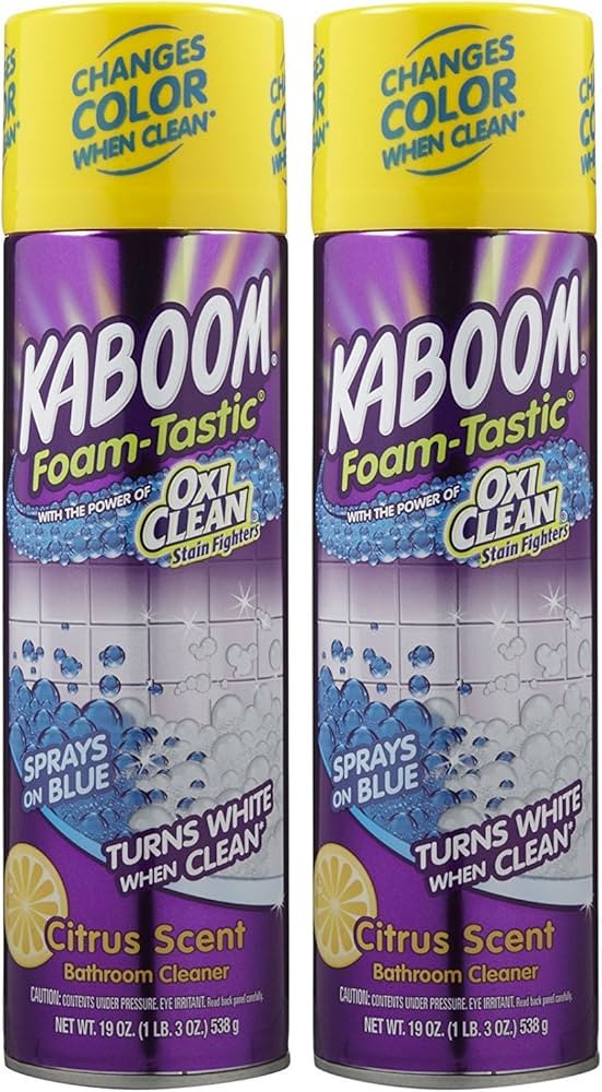 Kaboom with OxiClean Foam-Tastic - Citrus - 19 oz - 2 pk | Amazon (US)