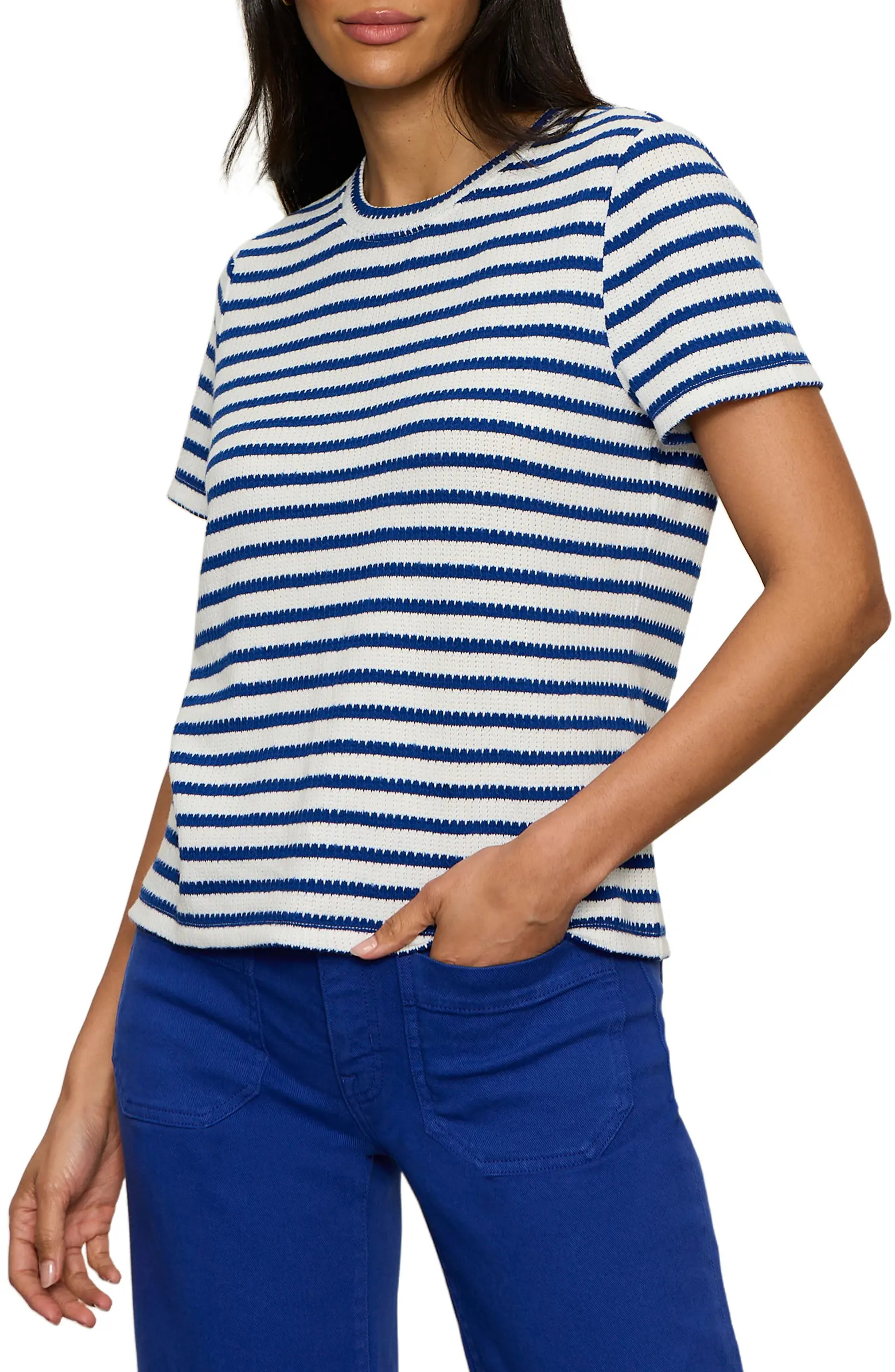 Perfect Texture Stripe Tee | Nordstrom