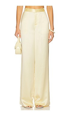 NONchalant Label x REVOLVE Esme Pant in Pale Yellow from Revolve.com | Revolve Clothing (Global)