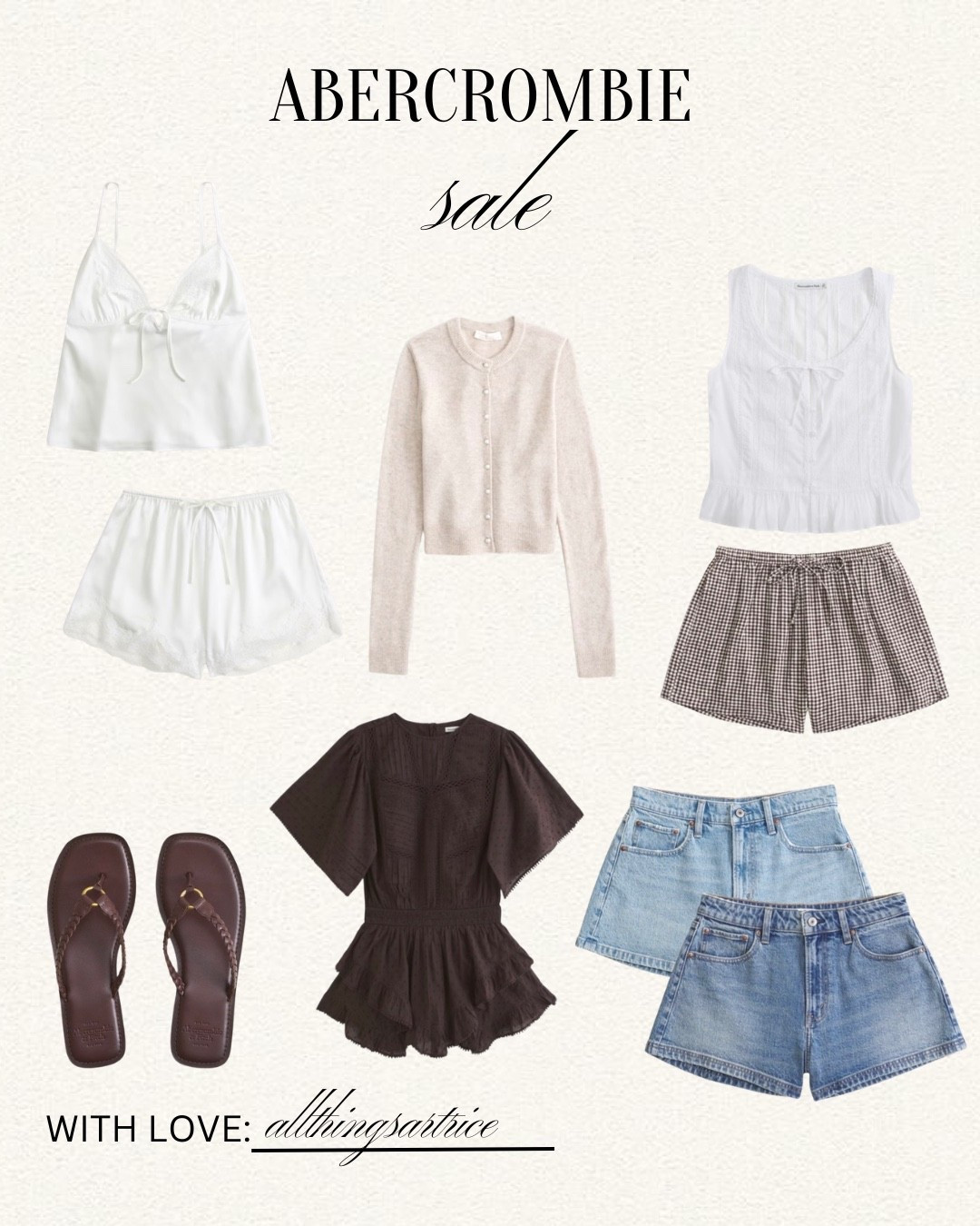 Abercrombie sale favorites



Abercrombie | new | spring | summer | sale | shorts | dress | romper | sandals | matching set | cardigan | sweater | daily finds | allthingsartrice 

#LTKSaleAlert #LTKSpringSale #LTKPetite
