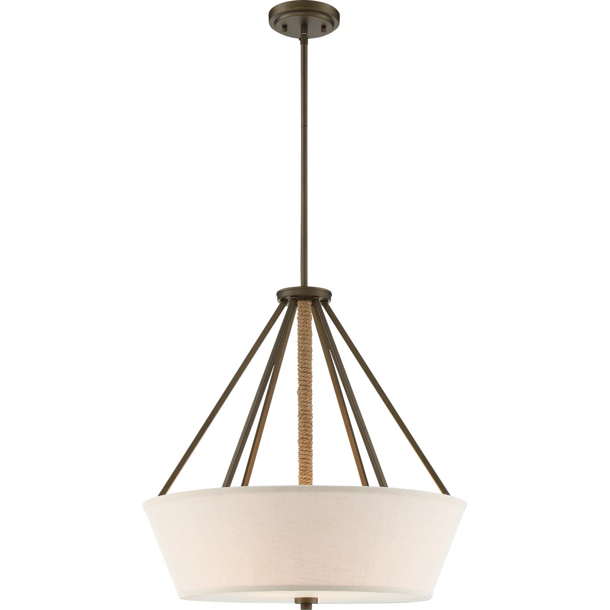 Cricklade 4 - Light Dimmable Drum Chandelier | Wayfair North America