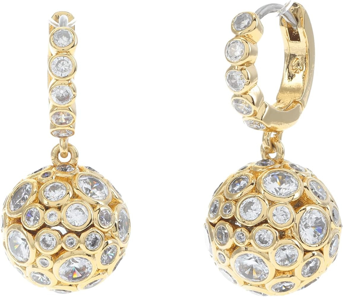 Kate Spade New York On The Dot Sphere Huggies Earrings | Amazon (US)