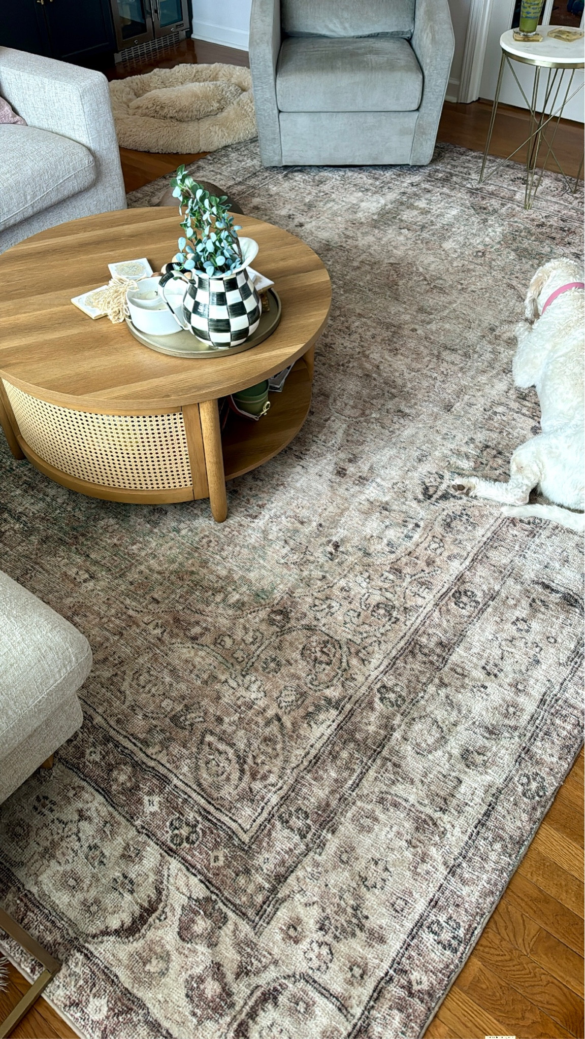 Loloi rug Margot antique sage / pink light neutral rug for the living room pattern with enough color to hide dirty 

#LTKhome #LTKMostLoved #LTKstyletip