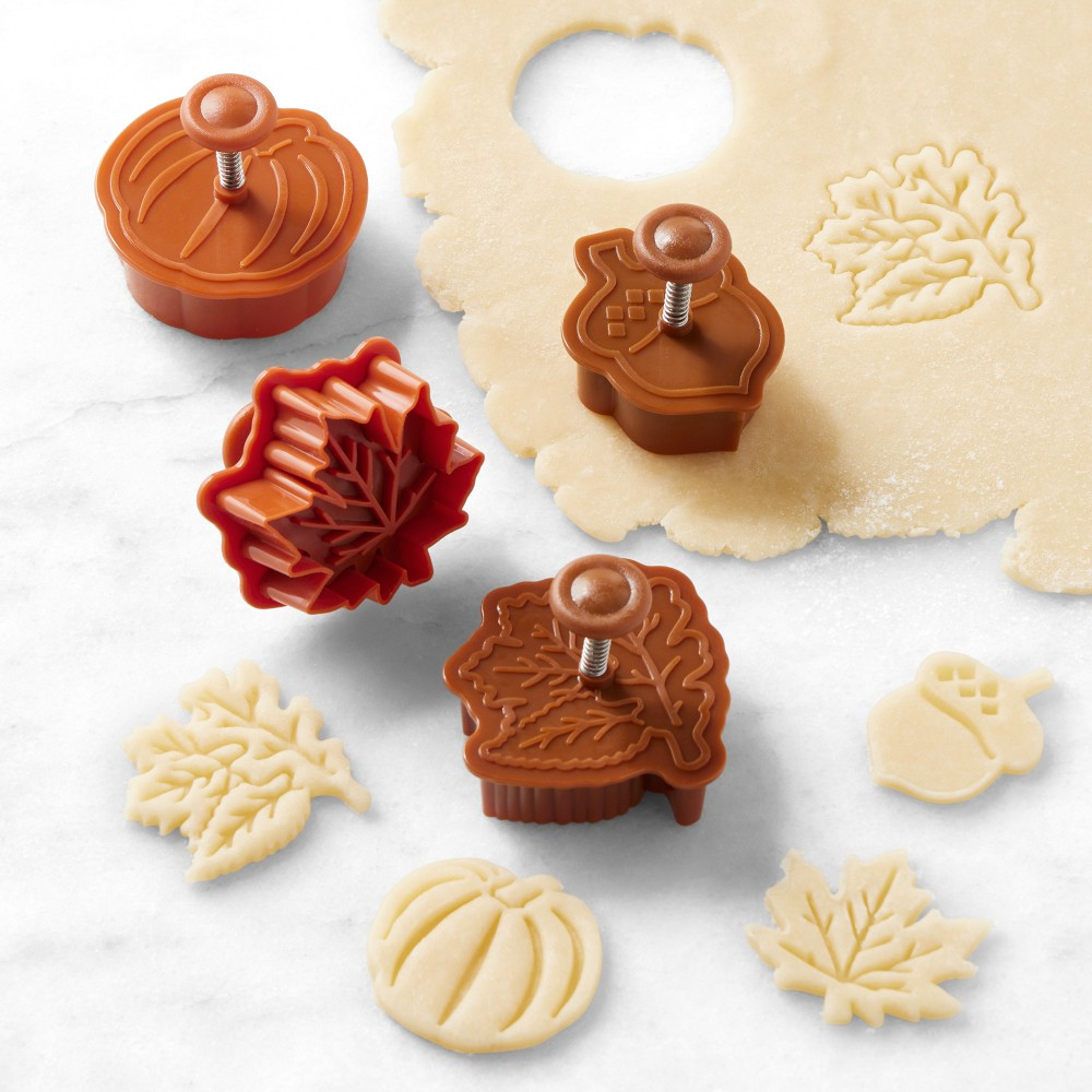 Williams Sonoma Mini Fall Pie Punches, Set of 4 | Williams-Sonoma