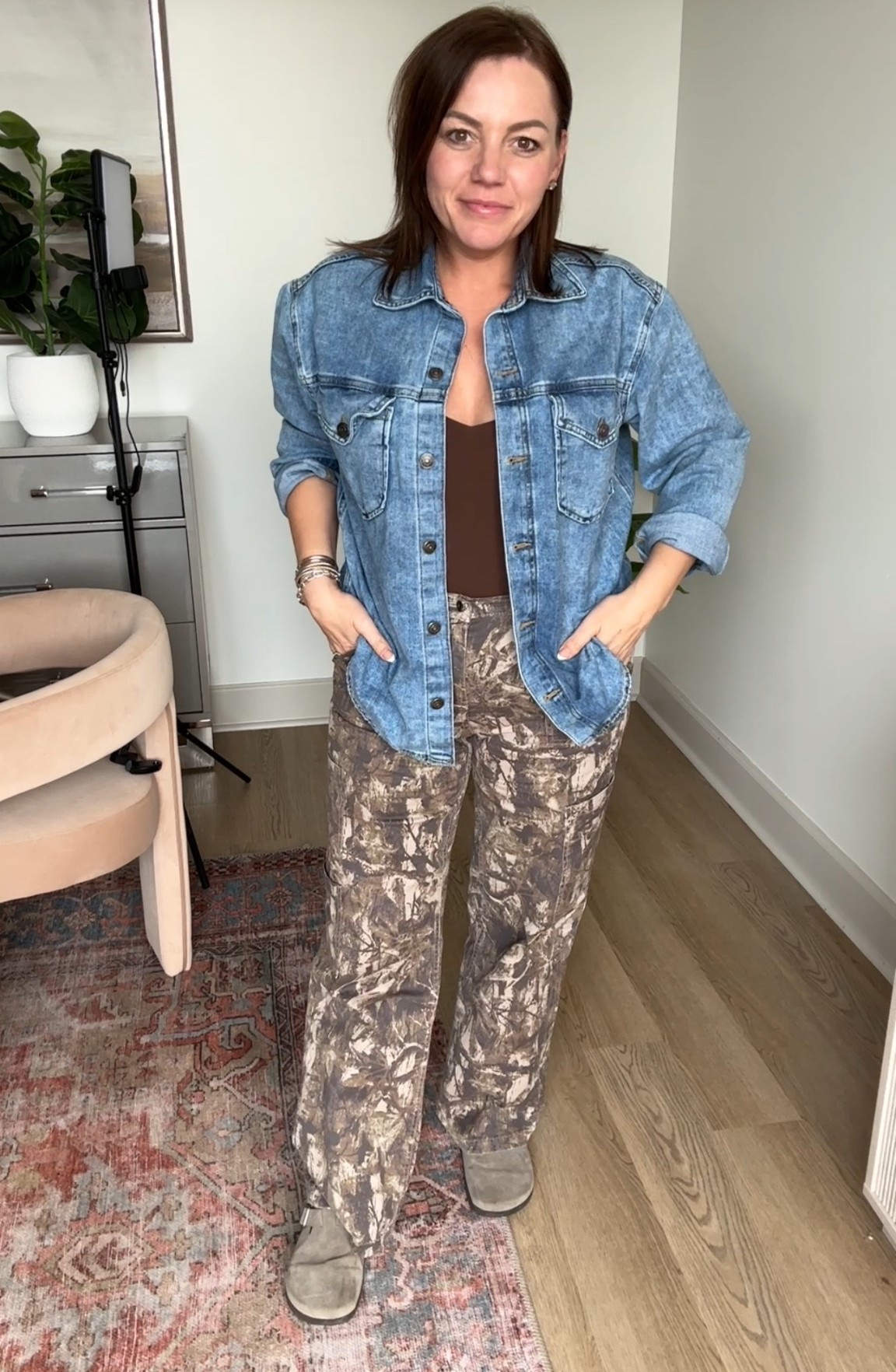 Going hunting or to work? You decide. I’m obsessed with these comfy Camo pants I snagged at Walmart! 🫶🏻

#LTKFamily #LTKMidsize #LTKFindsUnder100