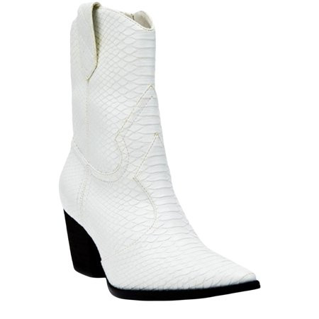Coconuts By Matisse Women s Bambi Fashion Booties Pointed Toe White 6 M US | Walmart (US)