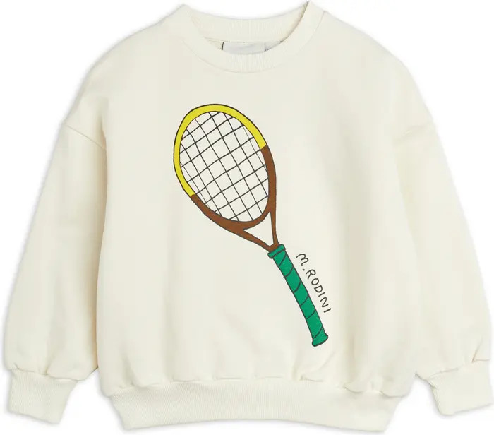 Kids' Tennis Organic Cotton Graphic Sweatshirt | Nordstrom