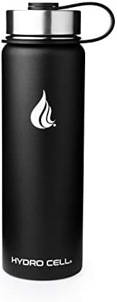 HYDRO CELL Stainless Steel Water Bottle w/ Straw & Wide Mouth Lids (64oz 40oz 32oz 24oz 18oz 14oz... | Amazon (US)