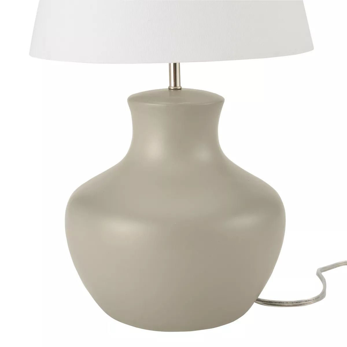 18.5" Organic Texture Ceramic Table Lamp - Nourison | Target