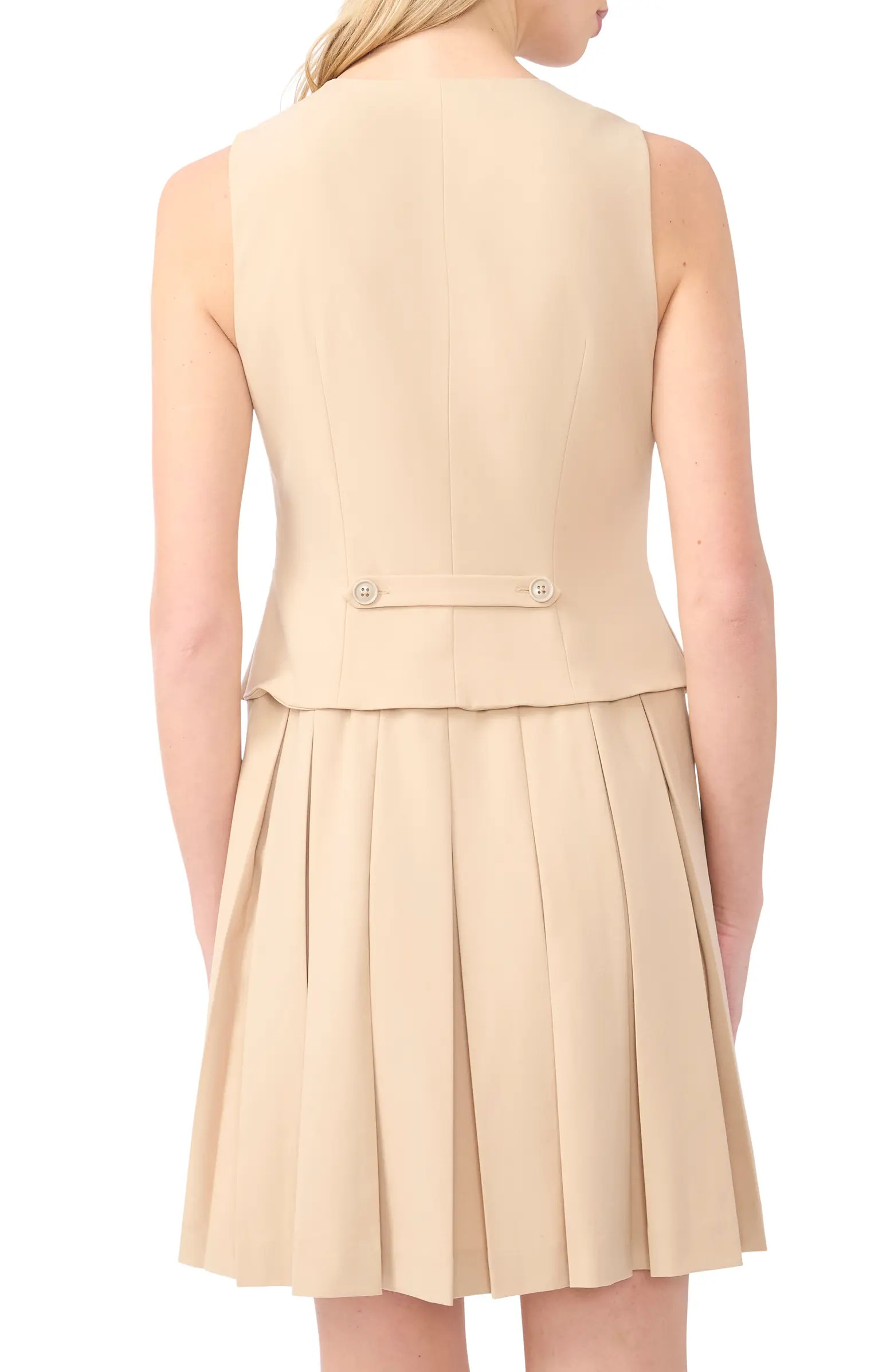 Vest Pleated Dress | Nordstrom