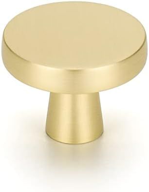 Gold Knobs 24PACK OYX Brushed Brass Cabinet Knobs Round Knobs Gold Drawer Knobs for Cabinet and D... | Amazon (US)
