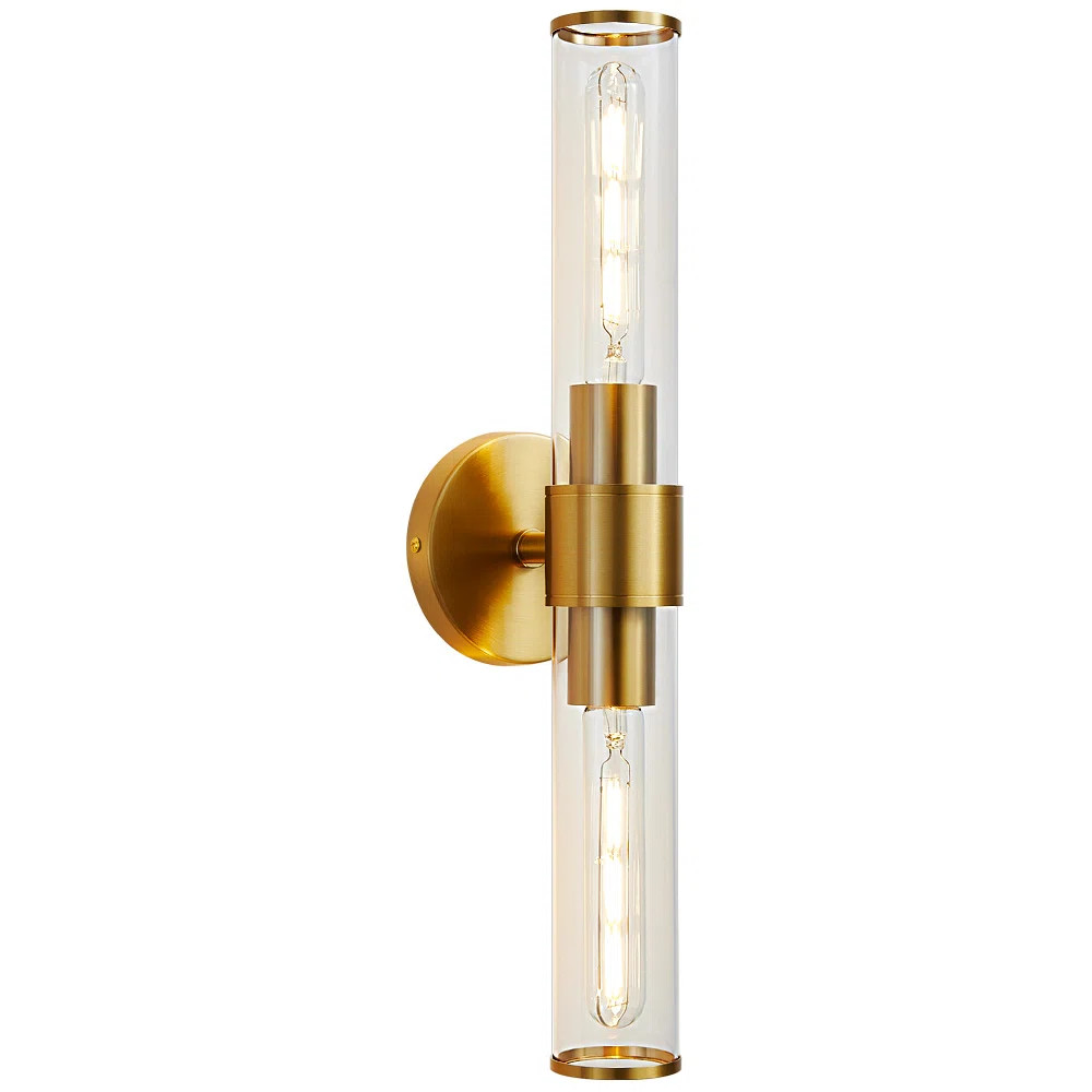 Almetta 2 - Light Bathroom Dimmable Vanity Light Bath Bar Fixtures | Wayfair North America
