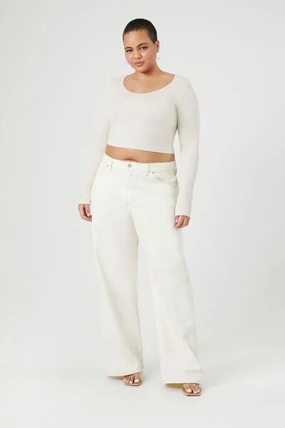 Plus Size High-Rise 90s-Fit Jeans | Forever 21