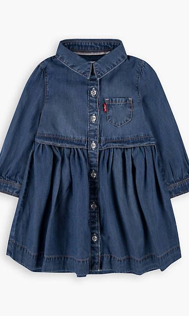 Baby Girls 12-24m Denim Western Shirtdress | LEVI'S (US)