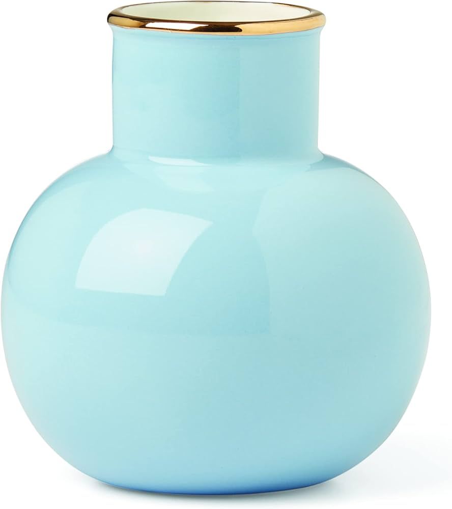 Kate Spade New York Blue Make It Pop Small Vase, 0.68 | Amazon (US)