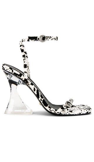 Plexy Heel in Black & White | Revolve Clothing (Global)