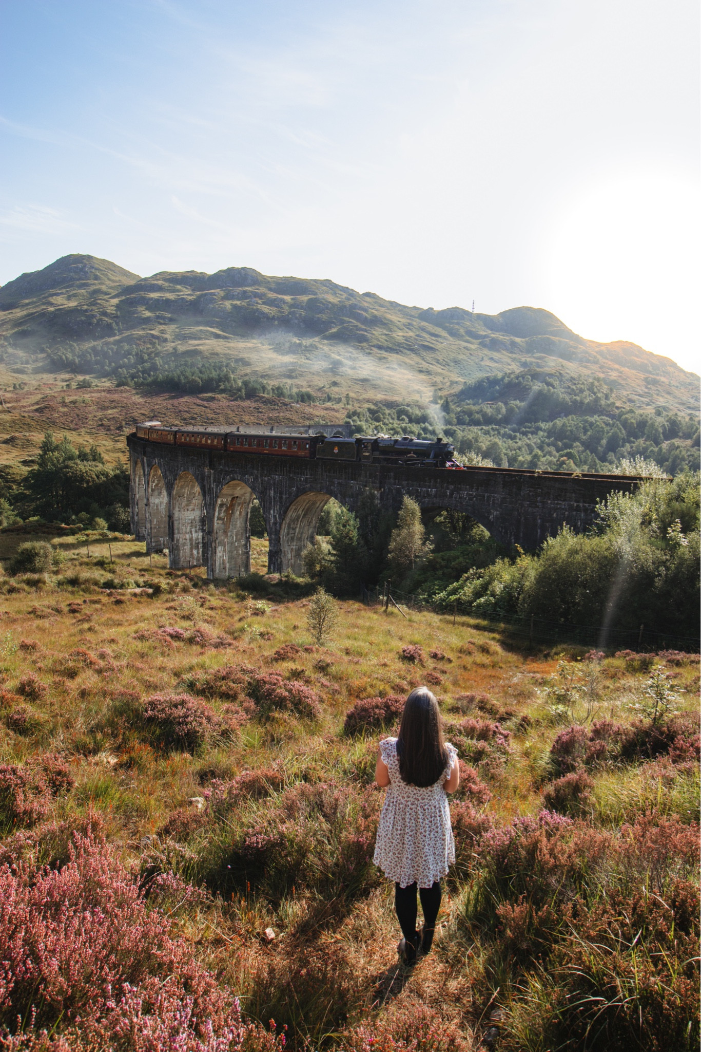 Jacobite Train aka Hogwarts Express, what to wear in Scotland. Always wear layers. I started in a sweater but quickly removed it as the sun came out  

#LTKstyletip #LTKtravel #LTKfindsunder50