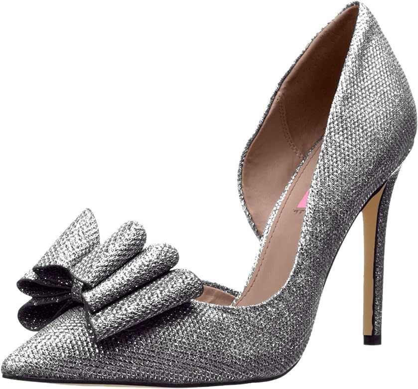 Betsey Johnson Women's PRINCE d'Orsay Pump | Amazon (US)