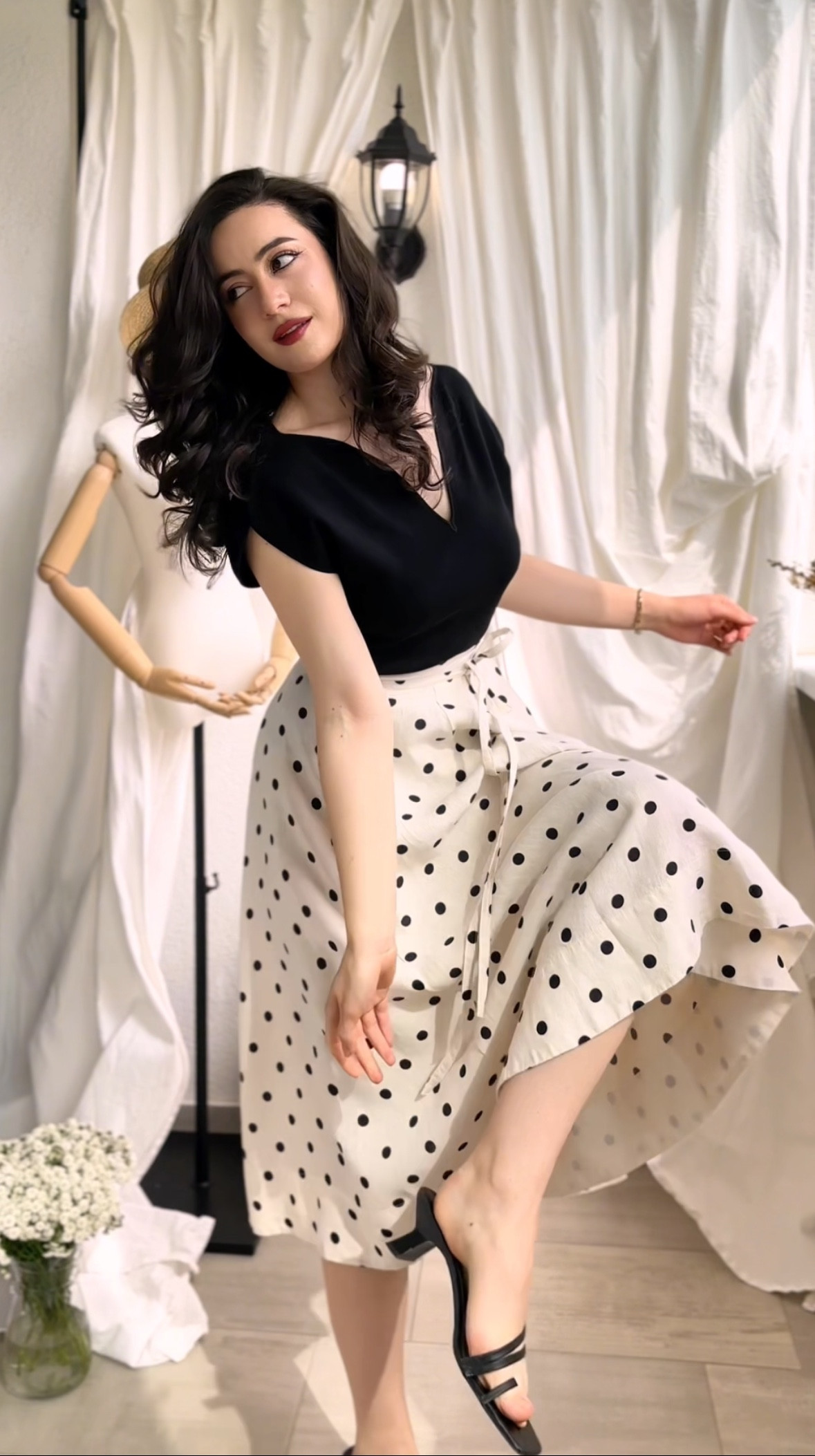 Polka dots just make everything more fun! 🤍

Skirt is from Son de Flor (use TAISIAJUNE) for a discount.

#LTKstyletip #LTKbeauty #LTKworkwear