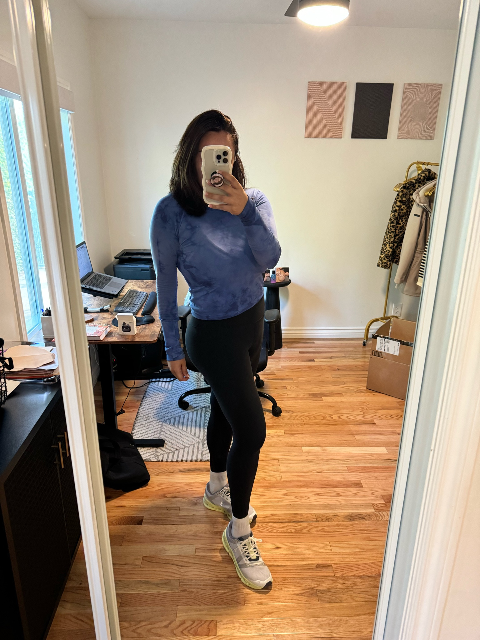 Outfit for all the activities today! 🪄

School drop off, morning walk, coffee, work from home, gym, Orangetheory fitness 

#LTKFitness