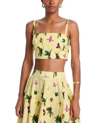 Orchids Cropped Top | Bloomingdale's (US)