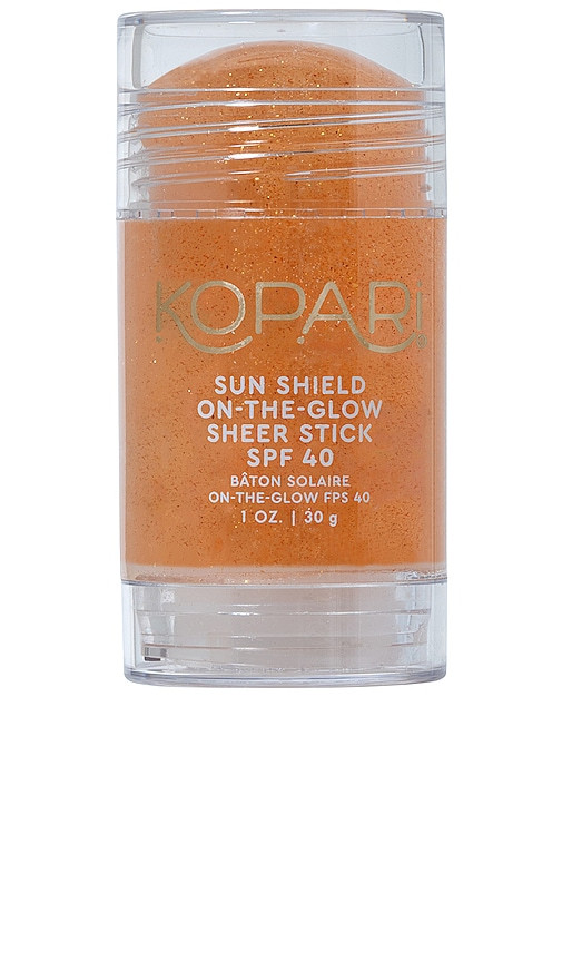 Kopari Sun Shield On-the-glow Sheer Stick Sunscreen SPF 40 in Beauty: NA. | Revolve Clothing (Global)