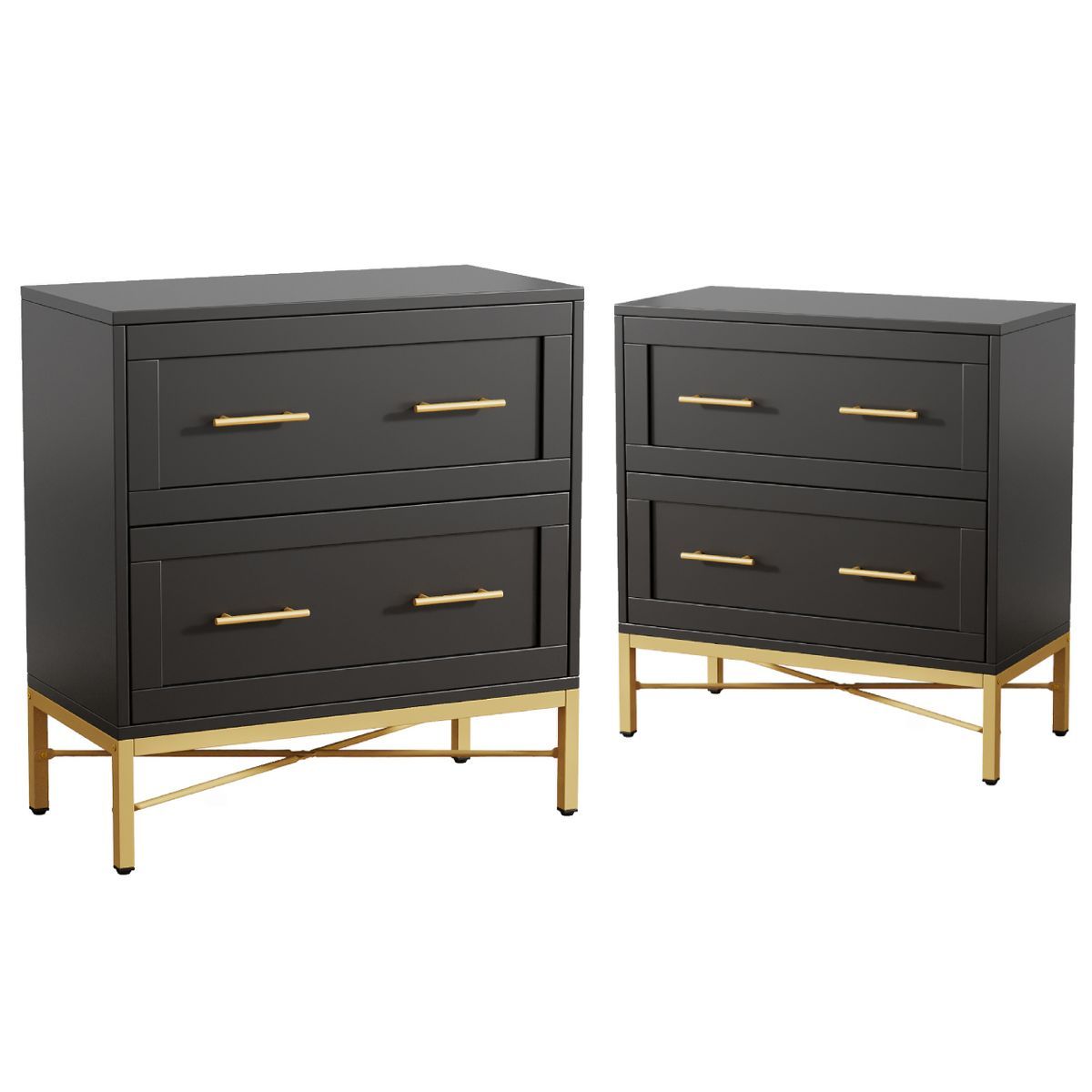 Tribesigns 2 Drawer File Cabinet, Modern Lateral Filing Cabinet | Target