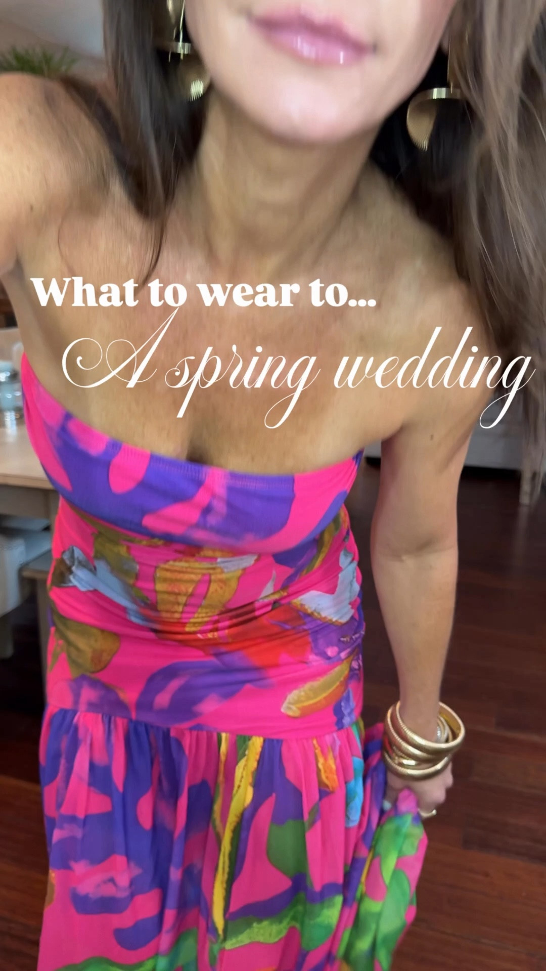 This dress is a literal designer inspired perfect replica! You need this for spring! Flattering for all!! I recently recommended this to a girlfriend for a spring wedding in St. Barts. She immediately added to cart and loves it just as much as I do! You will too! Wearing size S. I’m 5’3” and it does run a little long. 

#LTKSeasonal #LTKOver40 #LTKWedding