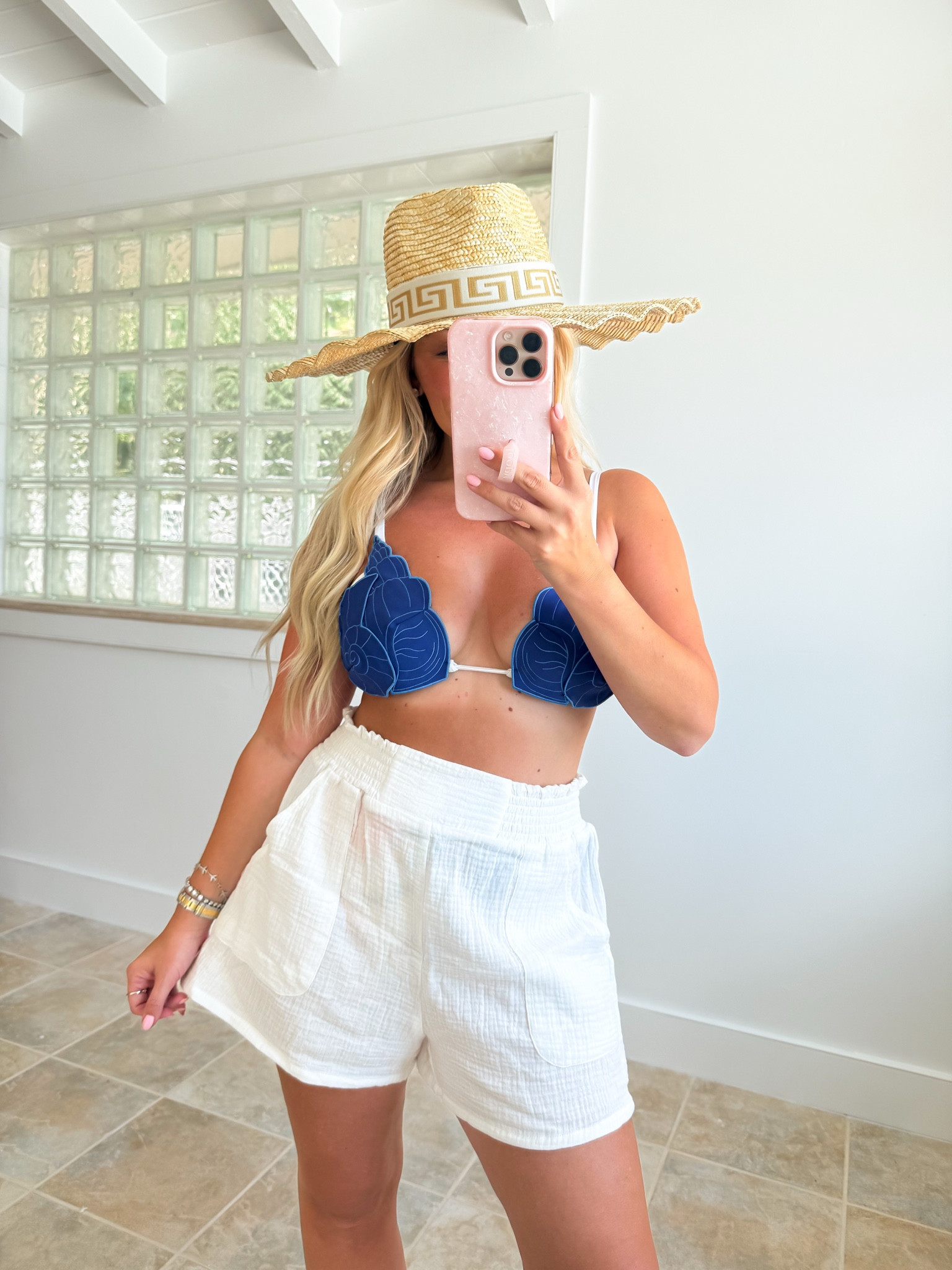 I LOVE this swimsuit + the bottoms are full coverage! Wearing size medium swim, size small shorts.

#LTKSwim #LTKTravel