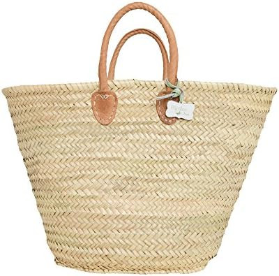 Le Papillon Vert Olivia Traditional French Style Market Shopping Basket Natural | Amazon (CA)