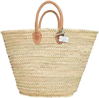 Le Papillon Vert Olivia Traditional French Style Market Shopping Basket Natural | Amazon (CA)