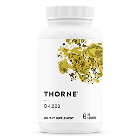 Thorne Research - Vitamin D-1000 - Vitamin D3 Supplement (1 000 IU) for Healthy Bones and Muscles -  | Walmart (US)