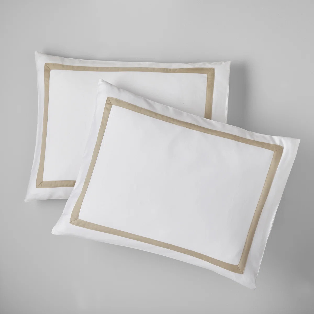 Danfield Cotton Sateen Hotel Stripe Duvet Cover Set | Wayfair North America