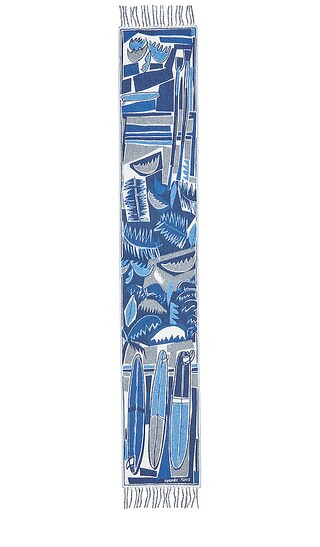 Hermes Surf Scarf in Blue | Revolve Clothing (Global)