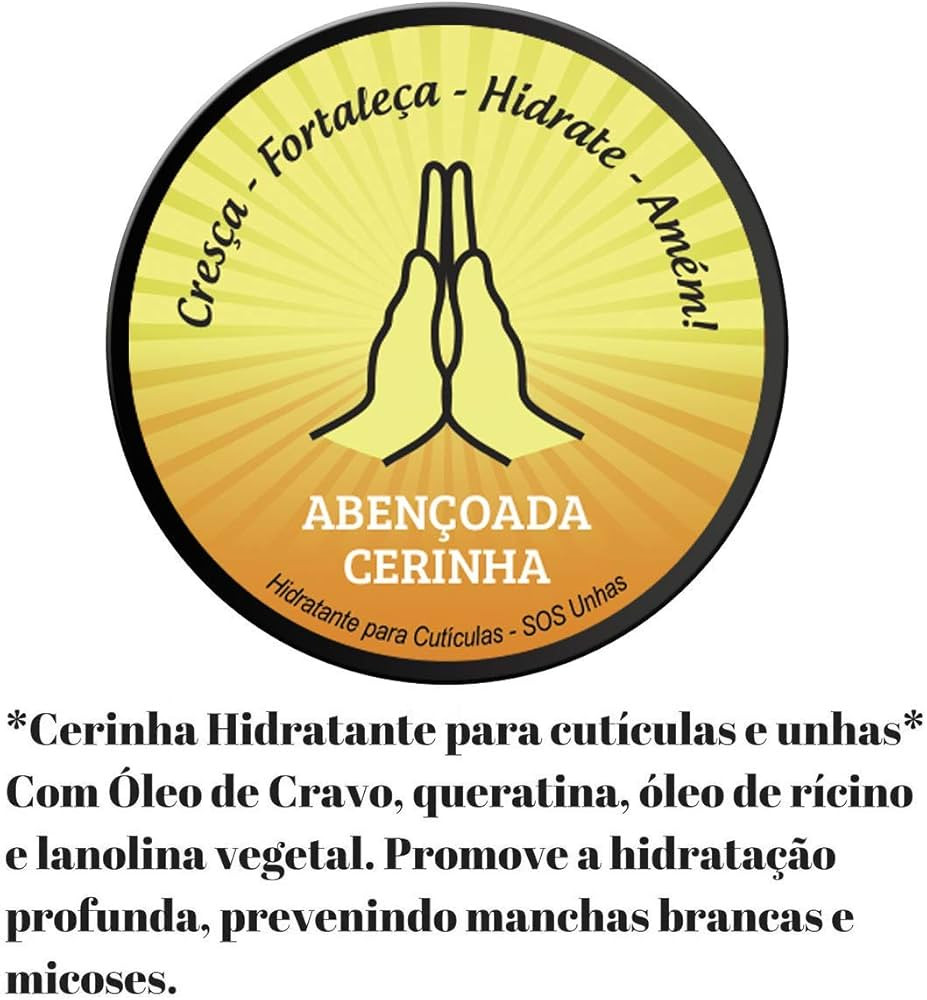 Top Beauty Cera Tratamento 6Gr Sos Unhas - Abençoada Cerinha | Amazon (BR)