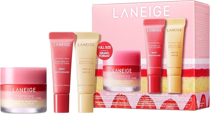 LANEIGE Lip Sleeping Mask: Nourish, Hydrate, Vitamin C, Murumuru & Shea Butter, Antioxidants, Fla... | Amazon (US)