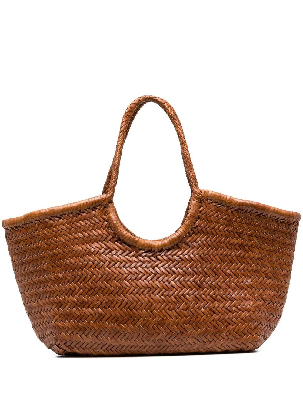 DRAGON DIFFUSION Nantucket Interwoven Leather Tote Bag - Farfetch | Farfetch Global