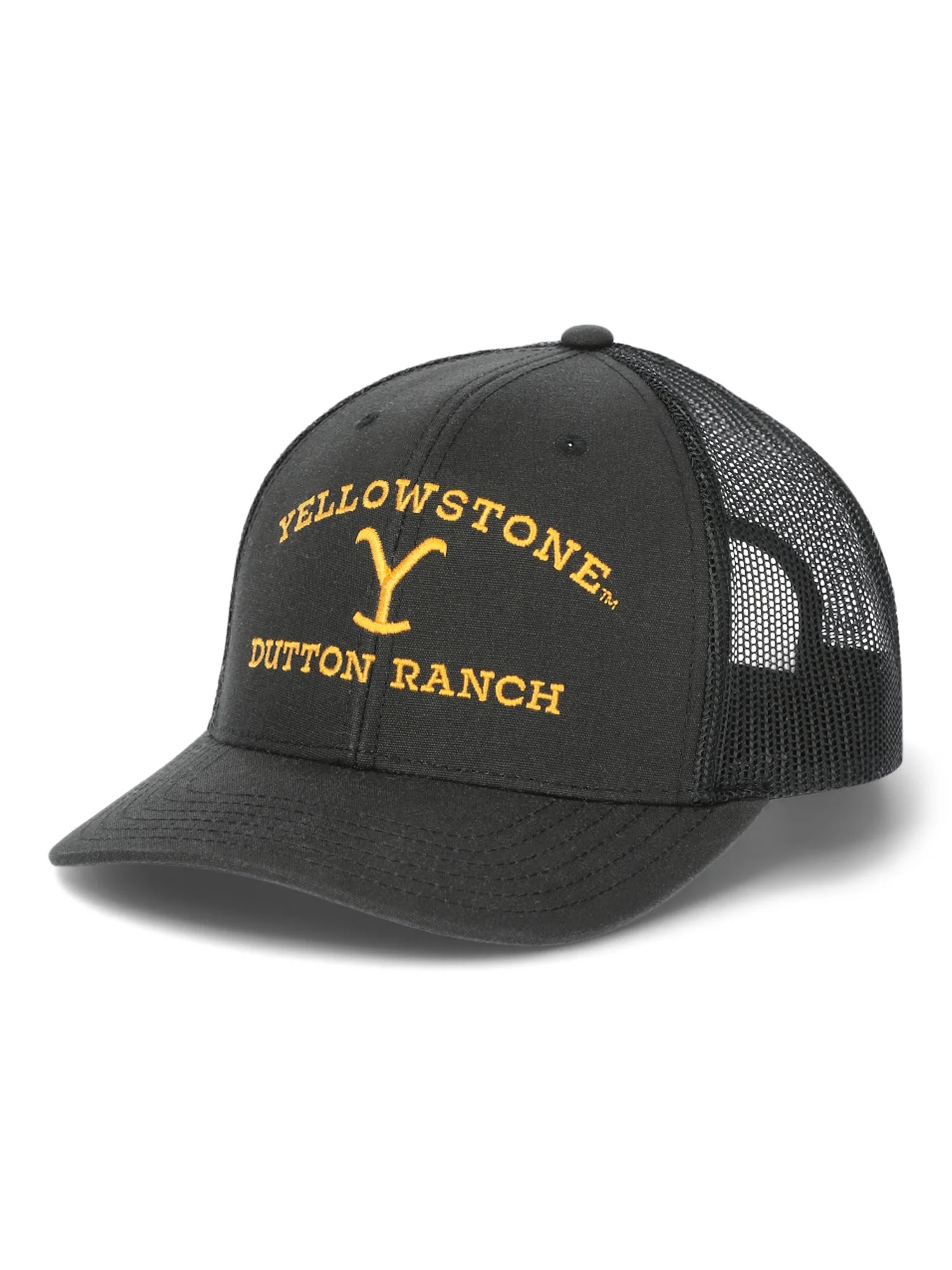 Yellowstone Men's Adjustable Snapback Trucker Hat, One Size | Walmart (US)